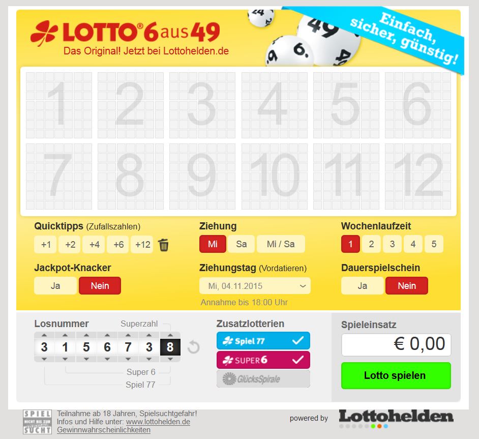 Mega Lottogewinn -850925