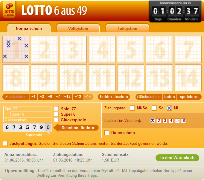 Steuer Lottogewinn