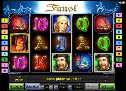 Einziges Glückspiel Faust Spielautomaten -513967